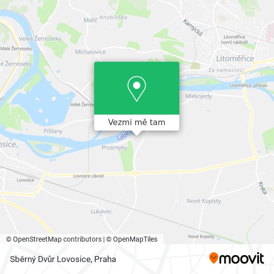 Sběrný Dvůr Lovosice mapa