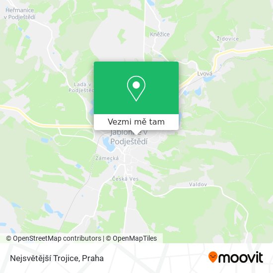 Nejsvětější Trojice mapa