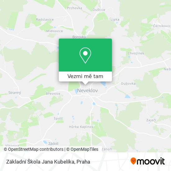 Základní Škola Jana Kubelíka mapa