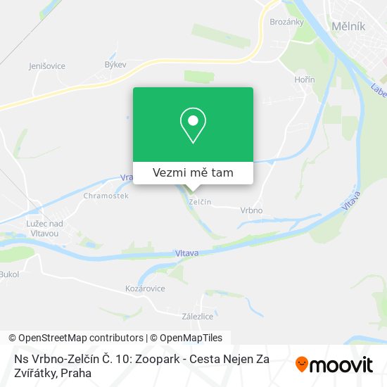 Ns Vrbno-Zelčín Č. 10: Zoopark - Cesta Nejen Za Zvířátky mapa