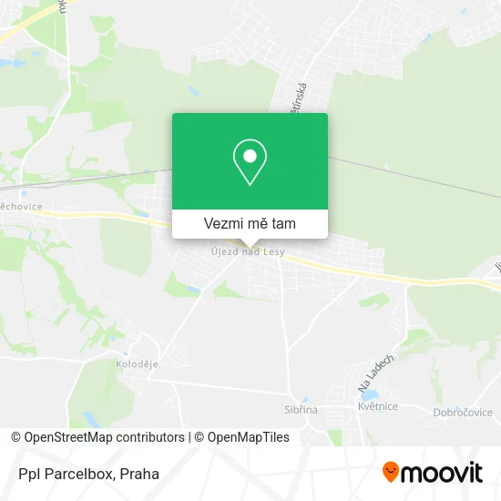 Ppl Parcelbox mapa