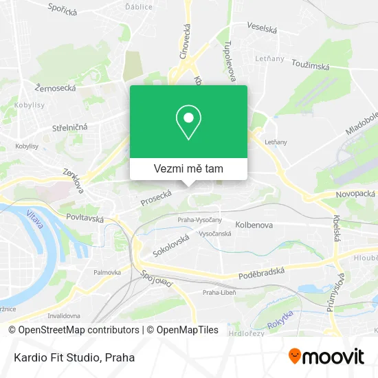 Kardio Fit Studio mapa
