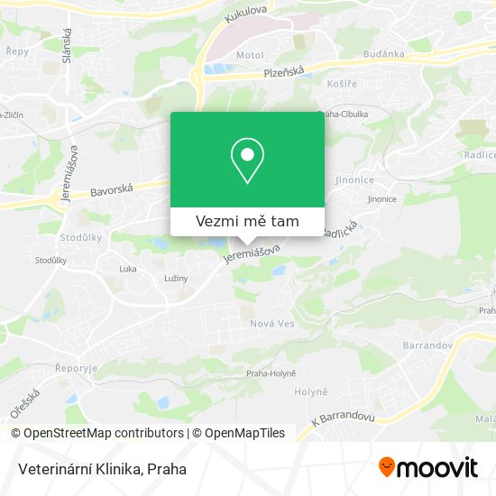 Veterinární Klinika mapa