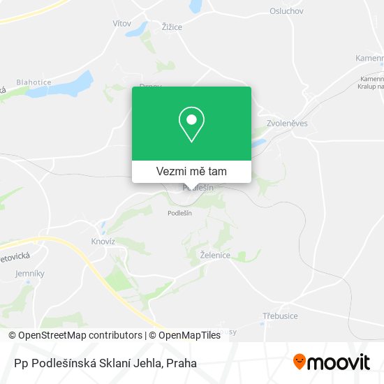 Pp Podlešínská Sklaní Jehla mapa