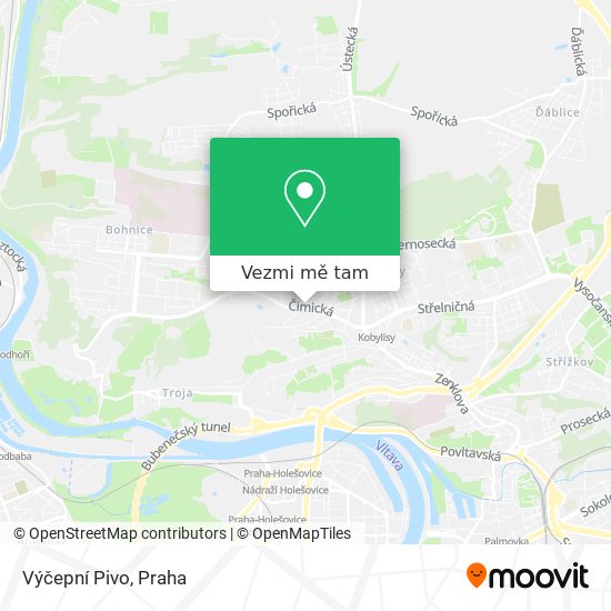 Výčepní Pivo mapa