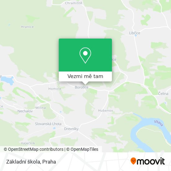 Základní škola mapa