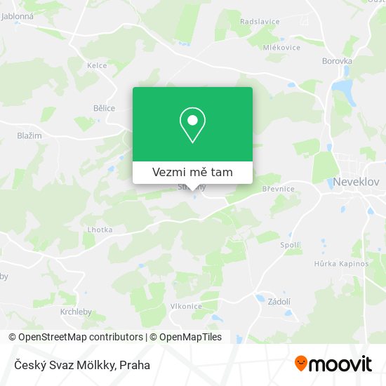 Český Svaz Mölkky mapa