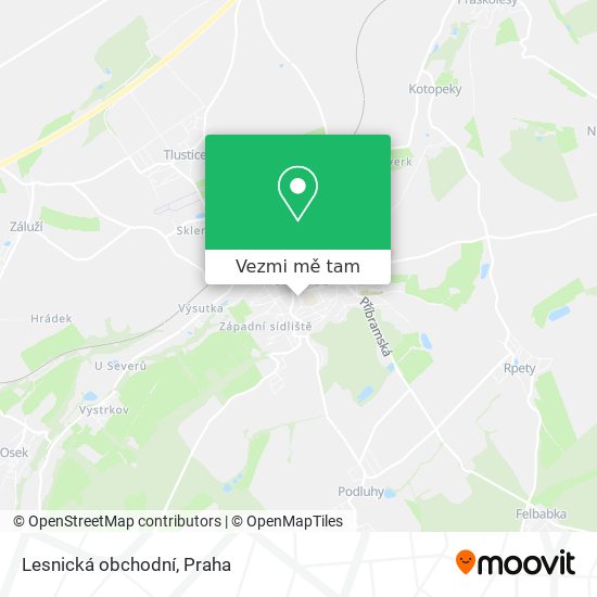 Lesnická obchodní mapa
