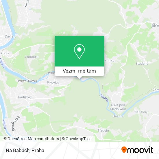 Na Babách mapa