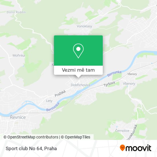 Sport club No 64 mapa