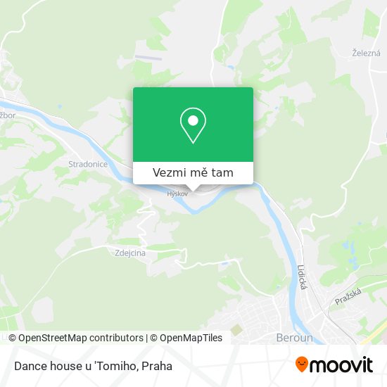 Dance house u 'Tomiho mapa