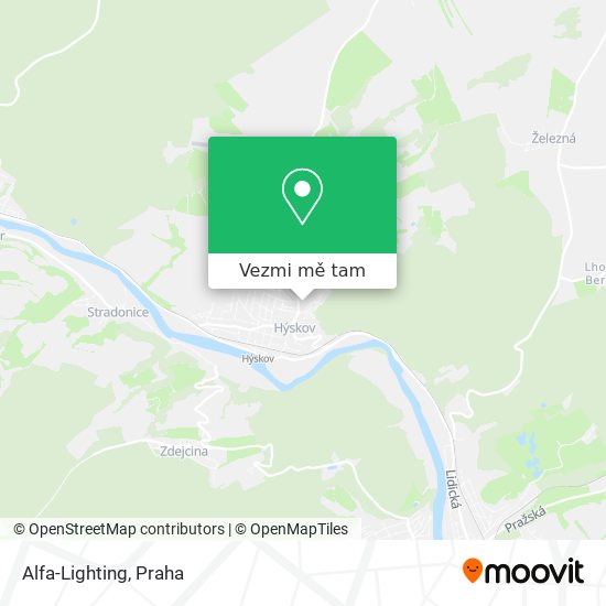 Alfa-Lighting mapa