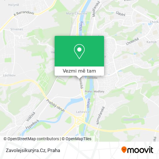 Zavolejsikurýra.Cz mapa