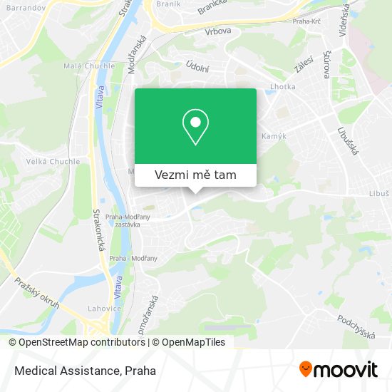 Medical Assistance mapa