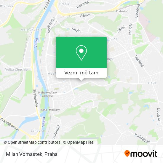 Milan Vomastek mapa