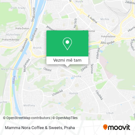 Mamma Nora Coffee & Sweets mapa