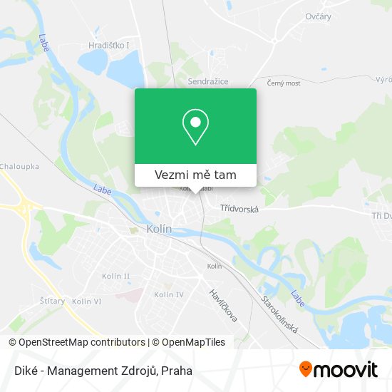 Diké - Management Zdrojů mapa