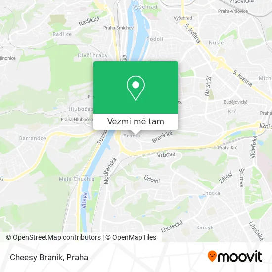 Cheesy Branik mapa