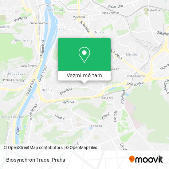 Biosynchron Trade mapa
