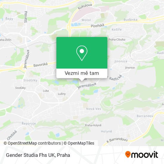 Gender Studia Fhs UK mapa