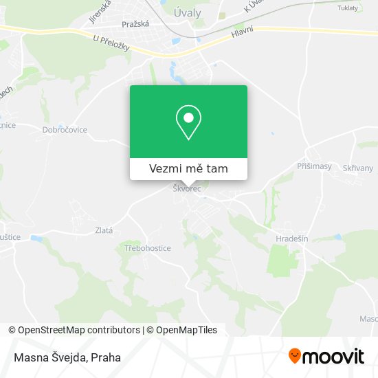 Masna Švejda mapa