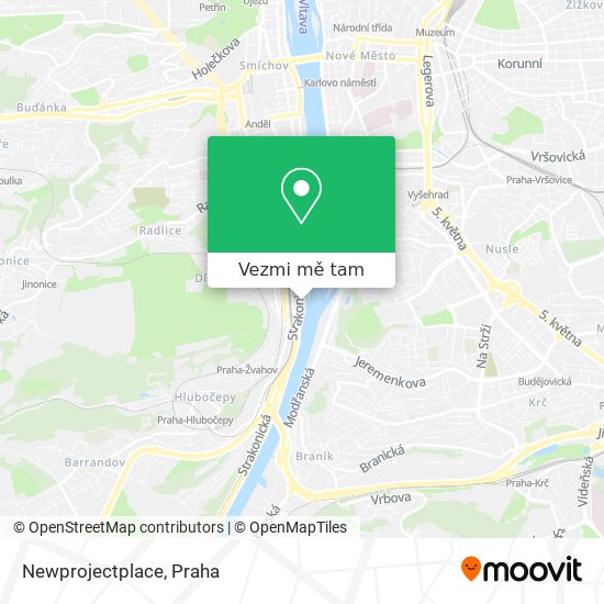 Newprojectplace mapa