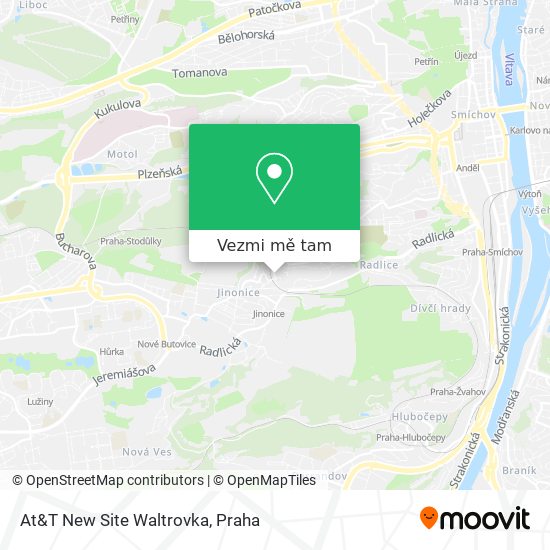 At&T New Site Waltrovka mapa