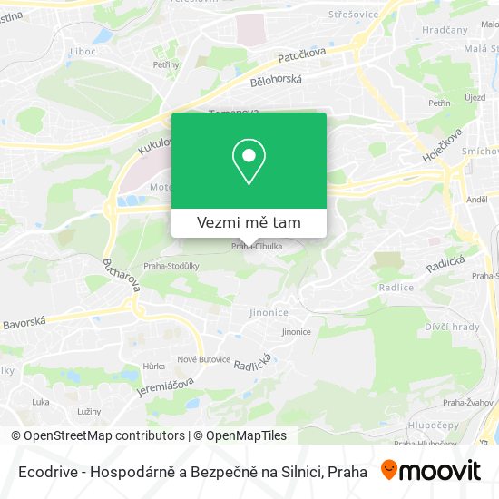 Ecodrive - Hospodárně a Bezpečně na Silnici mapa