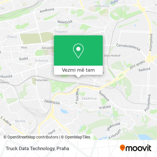 Truck Data Technology mapa