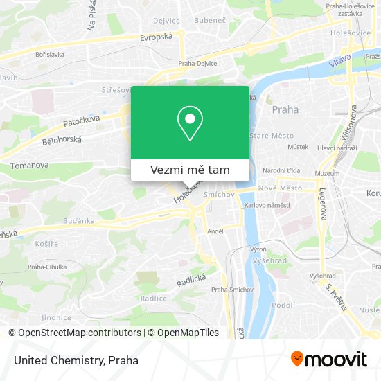 United Chemistry mapa
