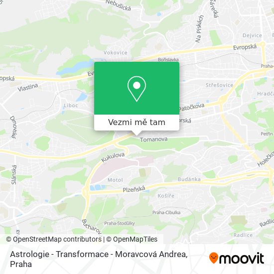 Astrologie - Transformace - Moravcová Andrea mapa