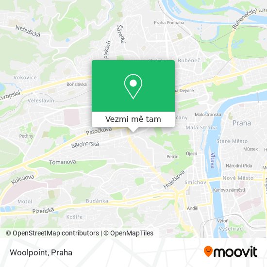 Woolpoint mapa