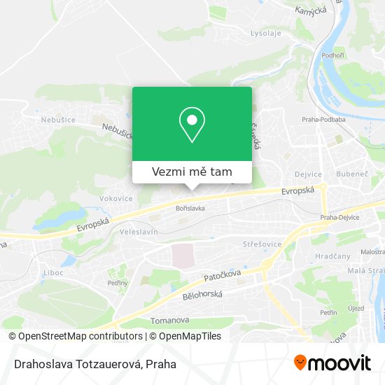 Drahoslava Totzauerová mapa