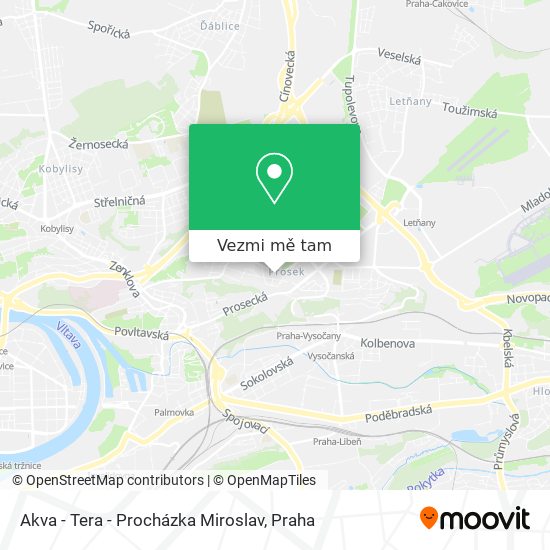 Akva - Tera - Procházka Miroslav mapa