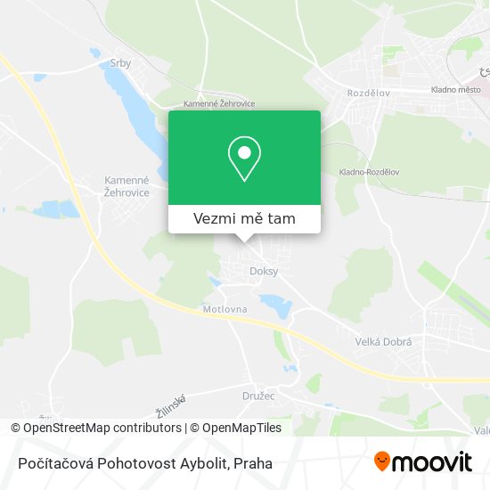 Počítačová Pohotovost Aybolit mapa