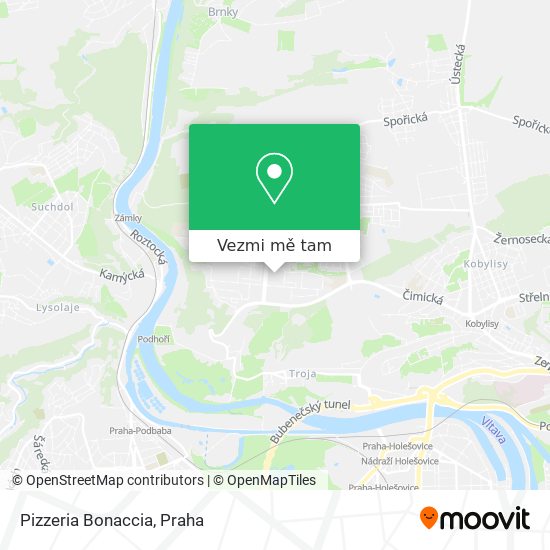 Pizzeria Bonaccia mapa