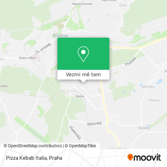 Pizza Kebab Italia mapa