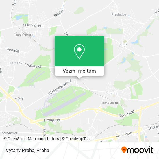 Výtahy Praha mapa