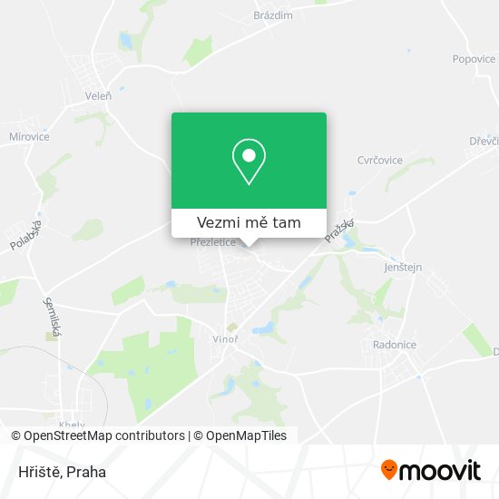 Hřiště mapa