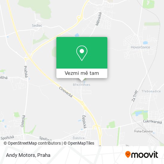 Andy Motors mapa