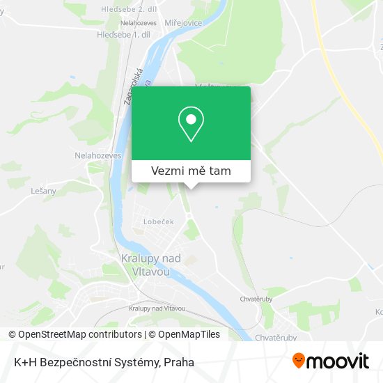 K+H Bezpečnostní Systémy mapa