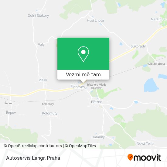 Autoservis Langr mapa