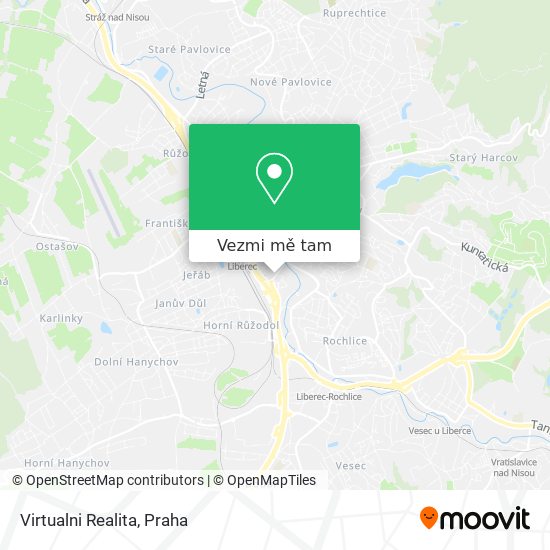Virtualni Realita mapa