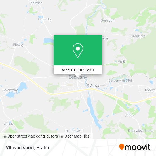 Vltavan sport mapa