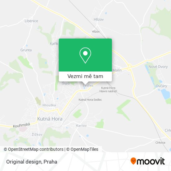 Original design mapa