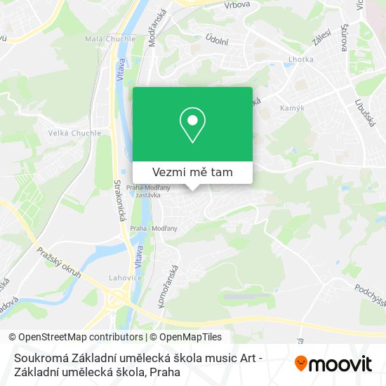 Soukromá Základní umělecká škola music Art - Základní umělecká škola mapa