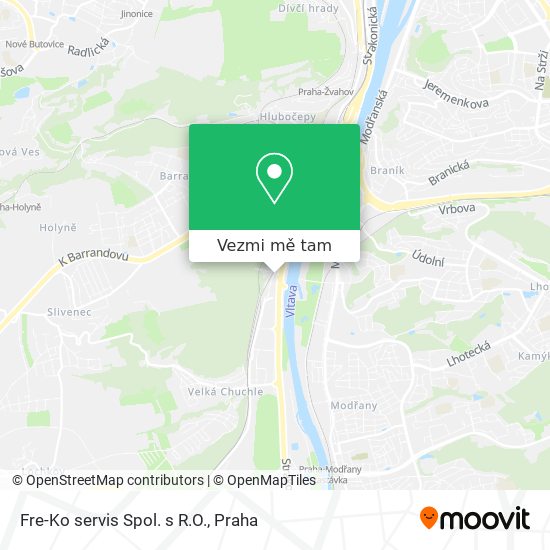 Fre-Ko servis Spol. s R.O. mapa