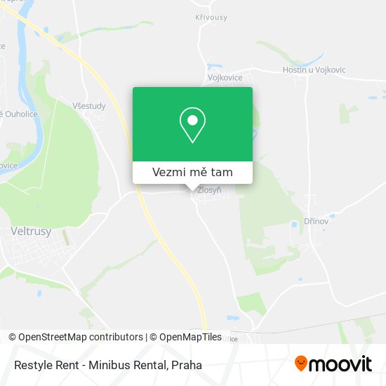 Restyle Rent - Minibus Rental mapa