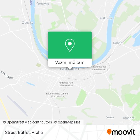 Street Buffet mapa