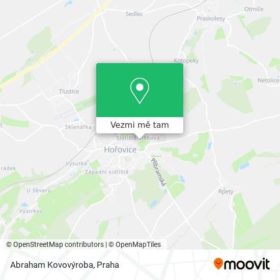 Abraham Kovovýroba mapa
